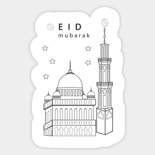 Eid Mubarak Sticker